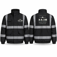 Thumbnail for Grumman American AA-5B Tiger Reflective Winter Jackets - Heritage - Black