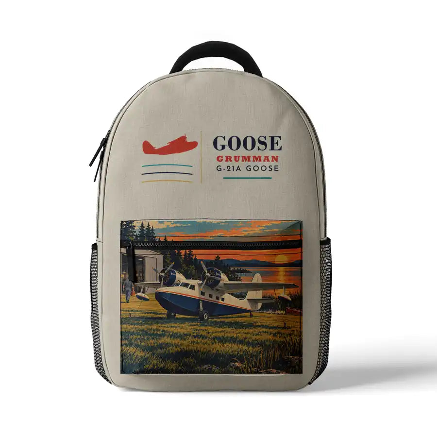 Grumman G-21A Goose - 3D Backpack - Beige