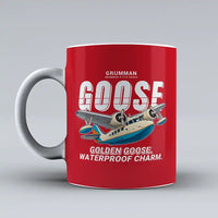 Thumbnail for Grumman G-21A Goose - Cartoon - Mug - Red