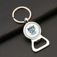Thumbnail for Grumman G-21A Goose - Cartoon + Name - Bottle Opener Key Chain - White