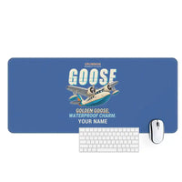 Thumbnail for Grumman G-21A Goose - Cartoon + Name - Desk Mat - Blue
