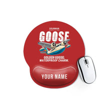 Thumbnail for Grumman G-21A Goose - Cartoon + Name - Ergonomic Mouse Pad - Red