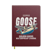 Thumbnail for Grumman G-21A Goose - Cartoon - Notebook - Dark Red