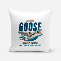 Thumbnail for Grumman G-21A Goose - Cartoon - Pillow - White
