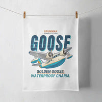 Thumbnail for Grumman G-21A Goose - Cartoon - Towel - White