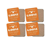 Thumbnail for Grumman G-21A Goose - Heritage - Coaster Set - Orange