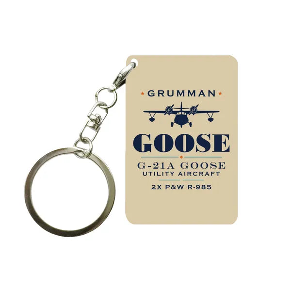 Grumman G-21A Goose - Heritage - Key Chain - Beige