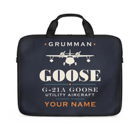 Thumbnail for Grumman G-21A Goose - Heritage + Name - Laptop Bag