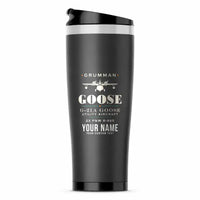 Thumbnail for Grumman G-21A Goose - Heritage + Name - Stainless Steel (No Holder) - Gray