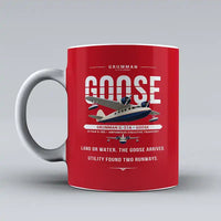 Thumbnail for Grumman G-21A Goose - Original - Mug - Red