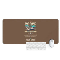 Thumbnail for Grumman G-21A Goose - Original + Name - Desk Mat - Brown
