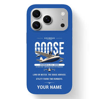 Thumbnail for Grumman G-21A Goose - Original + Name - MagSafe iPhone 17 Pro - Blue