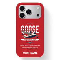 Thumbnail for Grumman G-21A Goose - Original + Name - MagSafe iPhone 17 Pro - Red