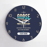 Thumbnail for Grumman G-21A Goose - Original + Name - No Frame - Navy Blue