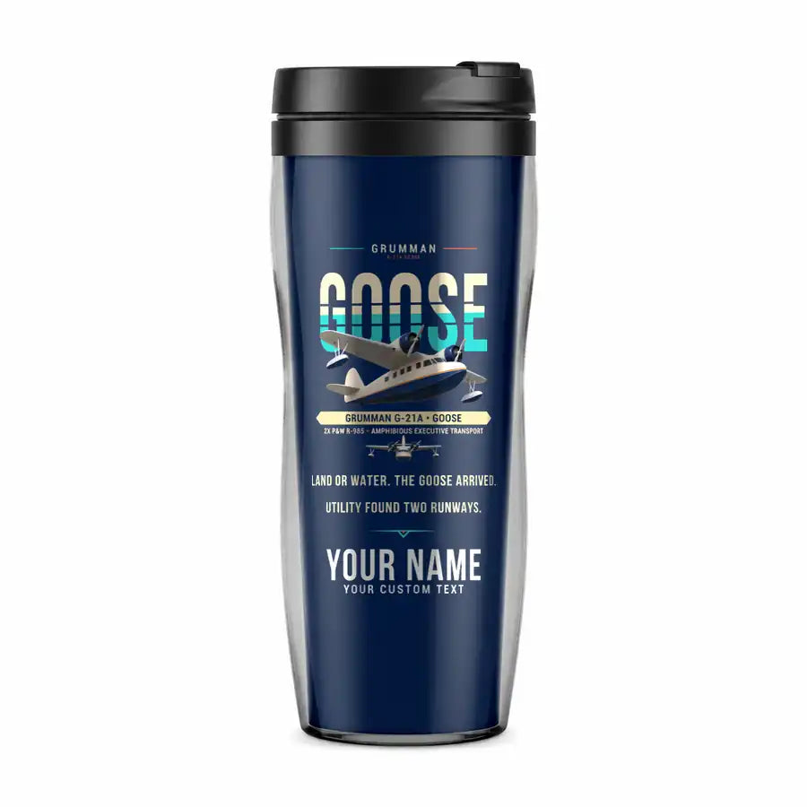 Grumman G-21A Goose - Original + Name - Plastic (No Holder) - Dark Blue