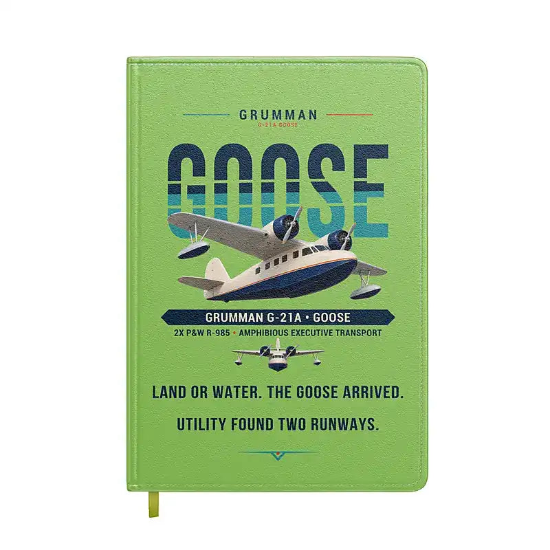 Grumman G-21A Goose - Original - Notebook - Light Green