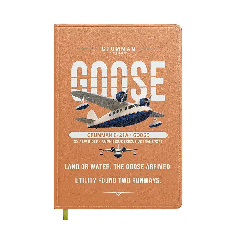 Grumman G-21A Goose - Original - Notebook - Orange