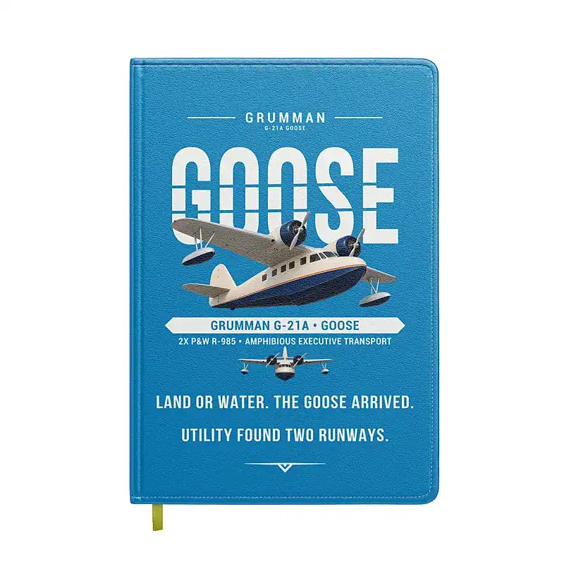 Grumman G-21A Goose - Original - Notebook - Turquoise