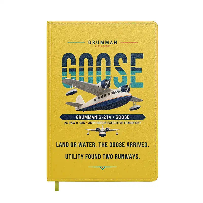 Grumman G-21A Goose - Original - Notebook - Yellow