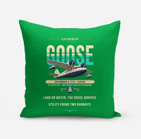 Thumbnail for Grumman G-21A Goose - Original - Pillow - Green