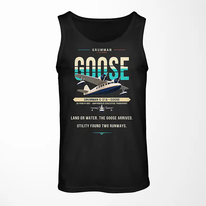 Grumman G-21A Goose - Original - Tank Top - Black
