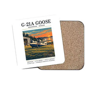 Thumbnail for Grumman G-21A Goose - Poster - Coaster - White