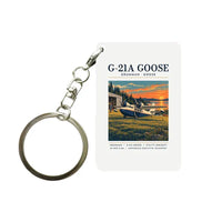 Thumbnail for Grumman G-21A Goose - Poster - Key Chain - White