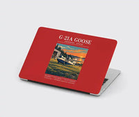 Thumbnail for Grumman G-21A Goose - Poster - MacBook Case - Red