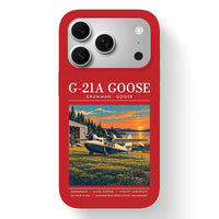 Thumbnail for Grumman G-21A Goose - Poster - MagSafe iPhone 17 Pro - Red