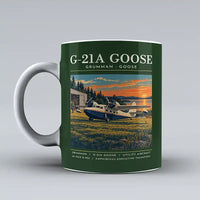 Thumbnail for Grumman G-21A Goose - Poster - Mug - Dark Green