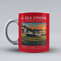 Thumbnail for Grumman G-21A Goose - Poster - Mug - Red