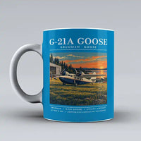 Thumbnail for Grumman G-21A Goose - Poster - Mug - Turquoise
