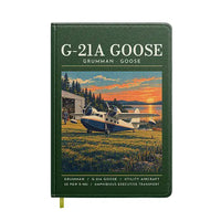 Thumbnail for Grumman G-21A Goose - Poster - Notebook - Dark Green