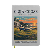 Thumbnail for Grumman G-21A Goose - Poster - Notebook - Light Gray