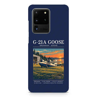 Thumbnail for Grumman G-21A Goose - Poster - Samsung Case - Navy Blue
