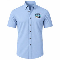 Thumbnail for Grumman G-21A Goose - Short Sleeve Shirt - Original - Light Blue