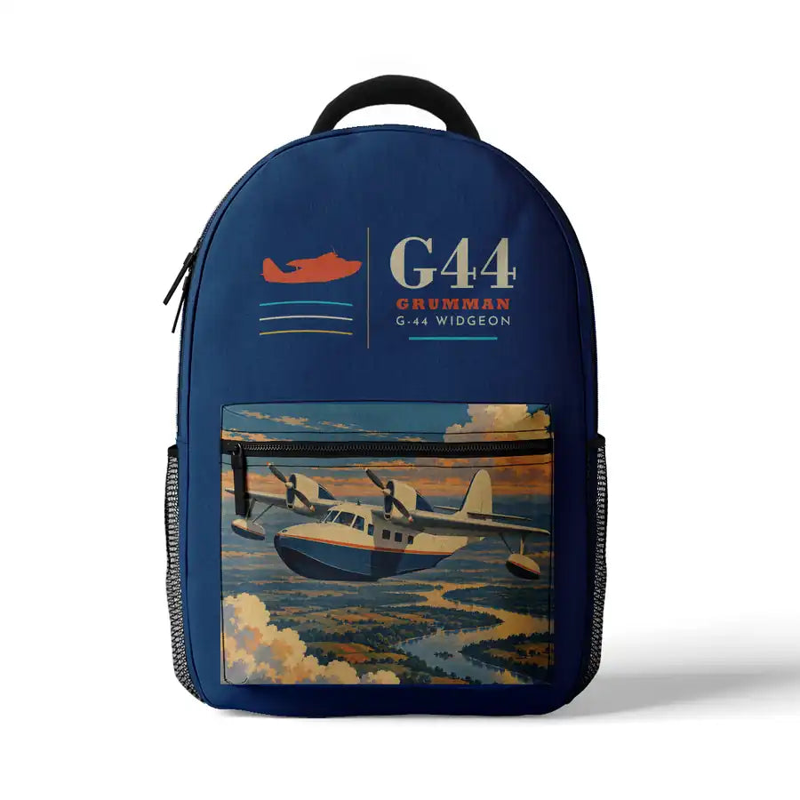 Grumman G-44 Widgeon - 3D Backpack - Blue