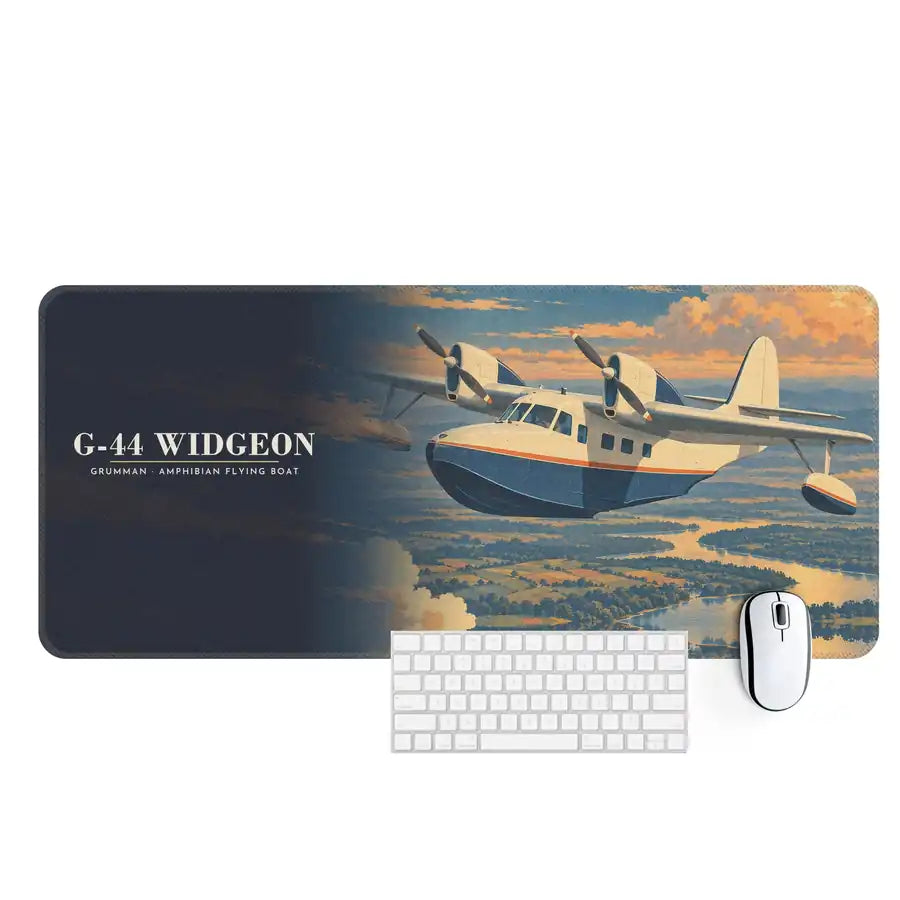Grumman G-44 Widgeon - 3D - Desk Mat - Full Print