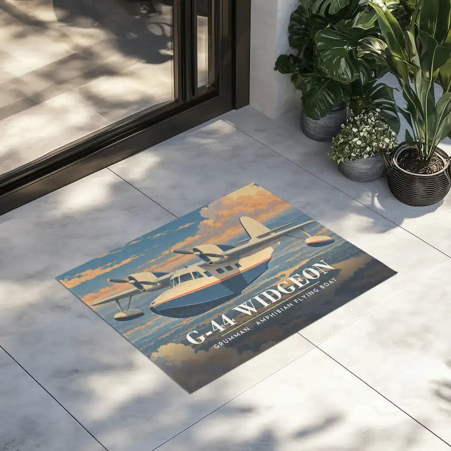 Grumman G-44 Widgeon - 3D - Door Mat