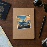 Thumbnail for Grumman G-44 Widgeon - 3D - Square Sticker - Notebook