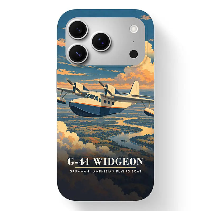 Grumman G-44 Widgeon - 3D + Title - MagSafe iPhone 17 Pro - Black