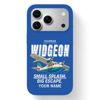Thumbnail for Grumman G-44 Widgeon - Cartoon + Name - MagSafe iPhone 17 Pro - Blue