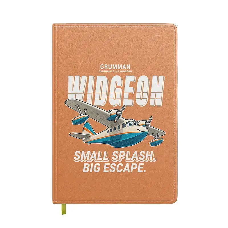 Grumman G-44 Widgeon - Cartoon - Notebook - Orange