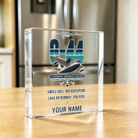 Thumbnail for Grumman G-44 Widgeon - Crystal Ornament - Original + Name - Kitchen