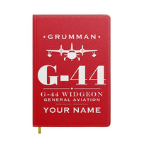 Thumbnail for Grumman G-44 Widgeon - Heritage + Name - Notebook - Red