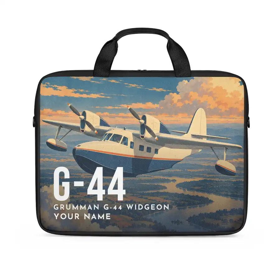 Grumman G-44 Widgeon - Laptop Bag + Name