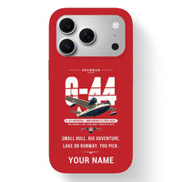 Thumbnail for Grumman G-44 Widgeon - Original + Name - MagSafe iPhone 17 Pro - Red