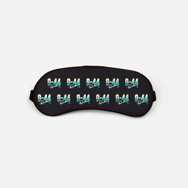 Grumman G-44 Widgeon - Original Pattern - Sleep Mask - Black