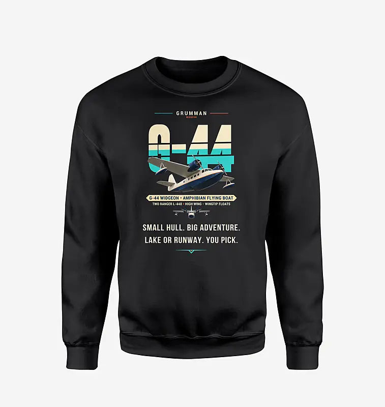 Grumman G-44 Widgeon - Original - Sweatshirt - Black