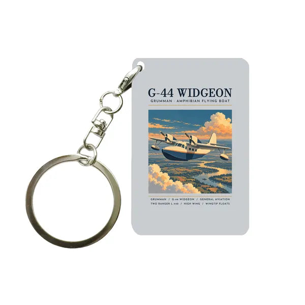 Grumman G-44 Widgeon - Poster - Key Chain - Light Gray